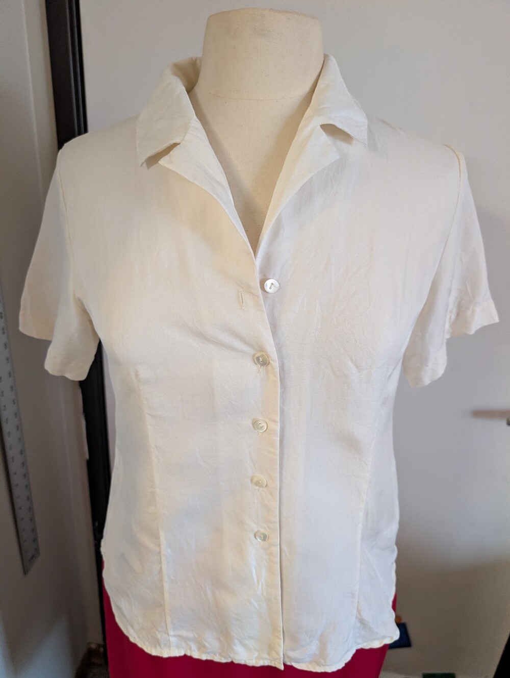 100 % Silk Talbots Buttondown